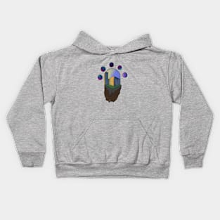 floating lands Kids Hoodie